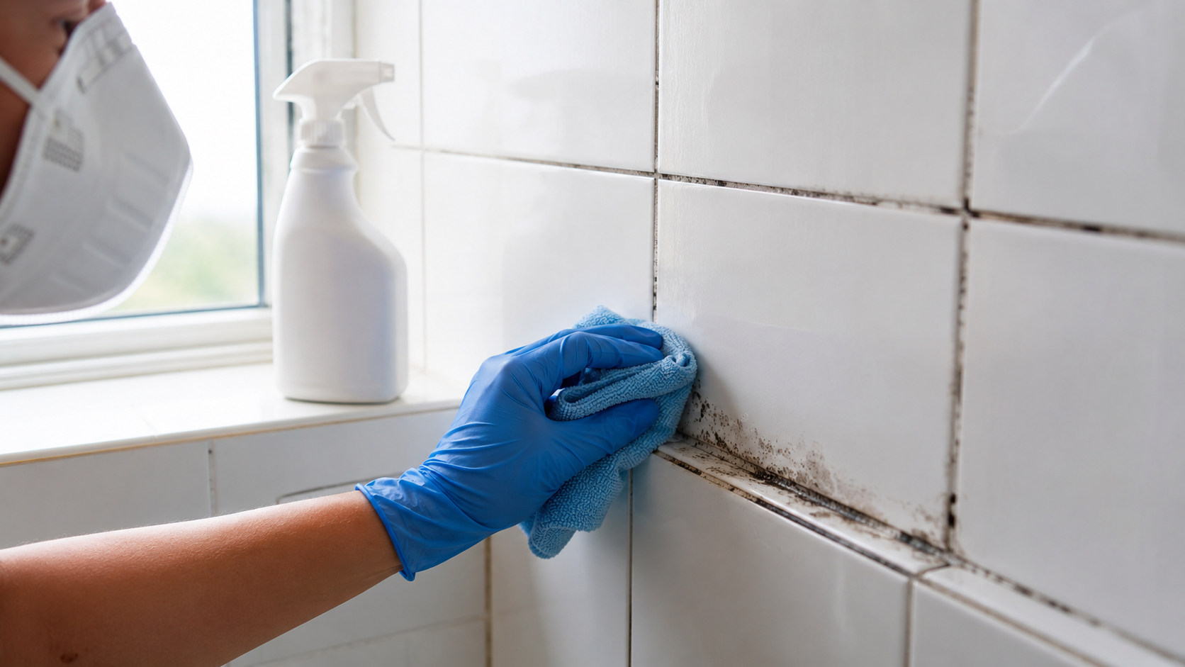 person told me how to clean shower mold